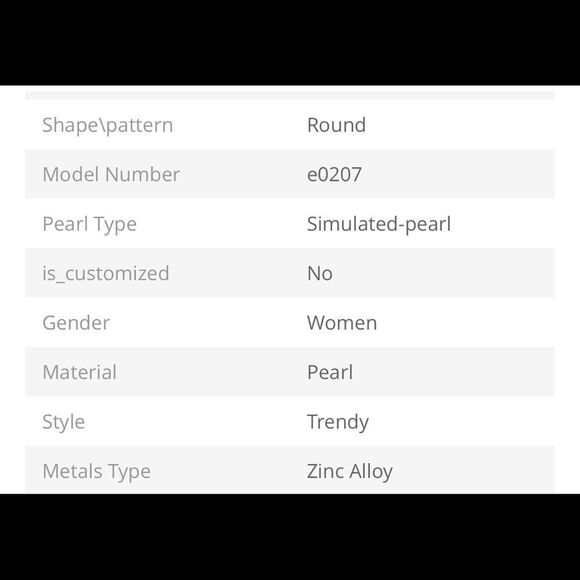 Long Pearl Earrings - Picture 9 of 9